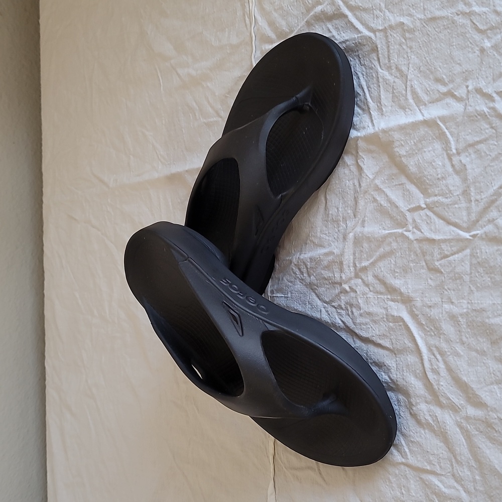 Oofos Ooriginal sandal - black - size 38